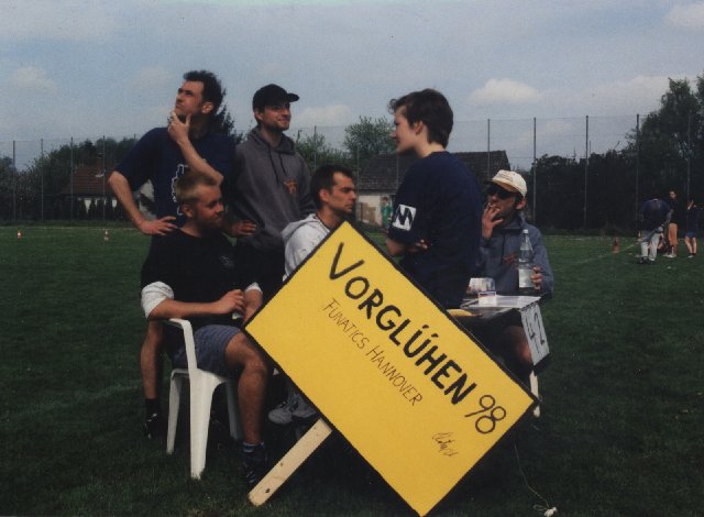 Teamfoto vom Vorgl&uuml;hen '98